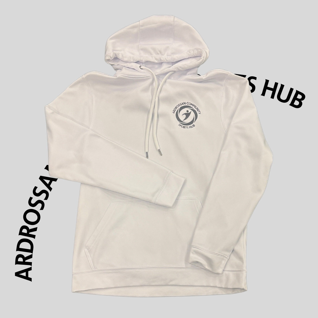 Sports Hub Branded Hoodie (White)
